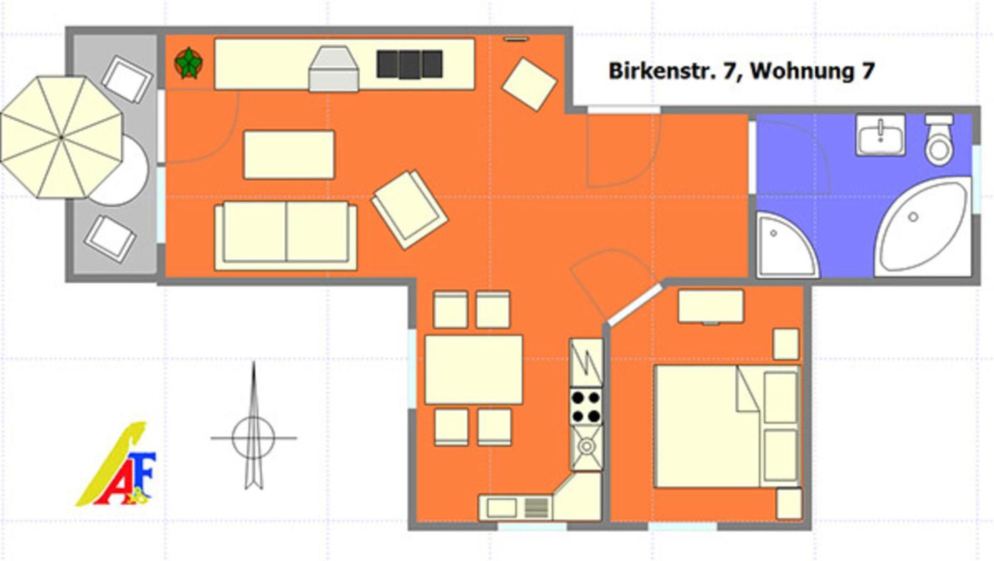 Birkenstrasse 7 Whg 7 Apartment Zingst Bagian luar foto